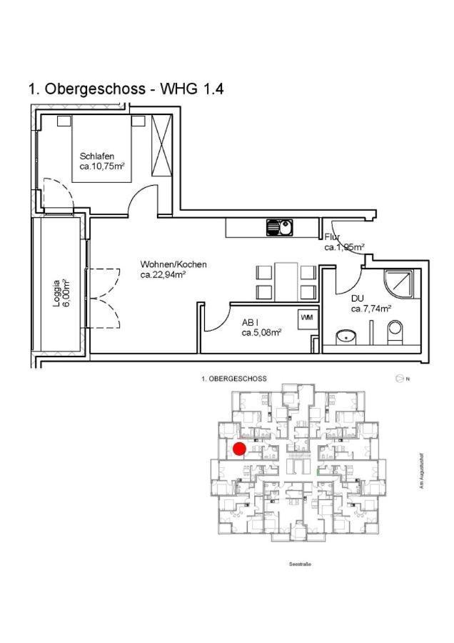 שרבאוץ Ferienwohnung Strandvilla Augustusbad 14 מראה חיצוני תמונה