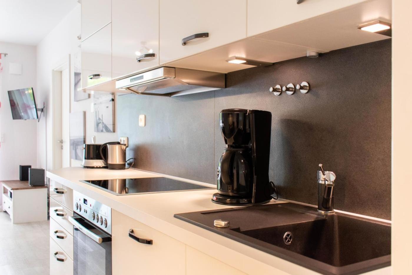 שרבאוץ Ferienwohnung Strandvilla Augustusbad 14 מראה חיצוני תמונה